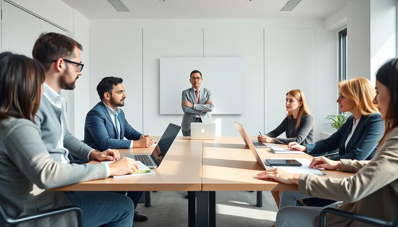Leadership training with a business focus